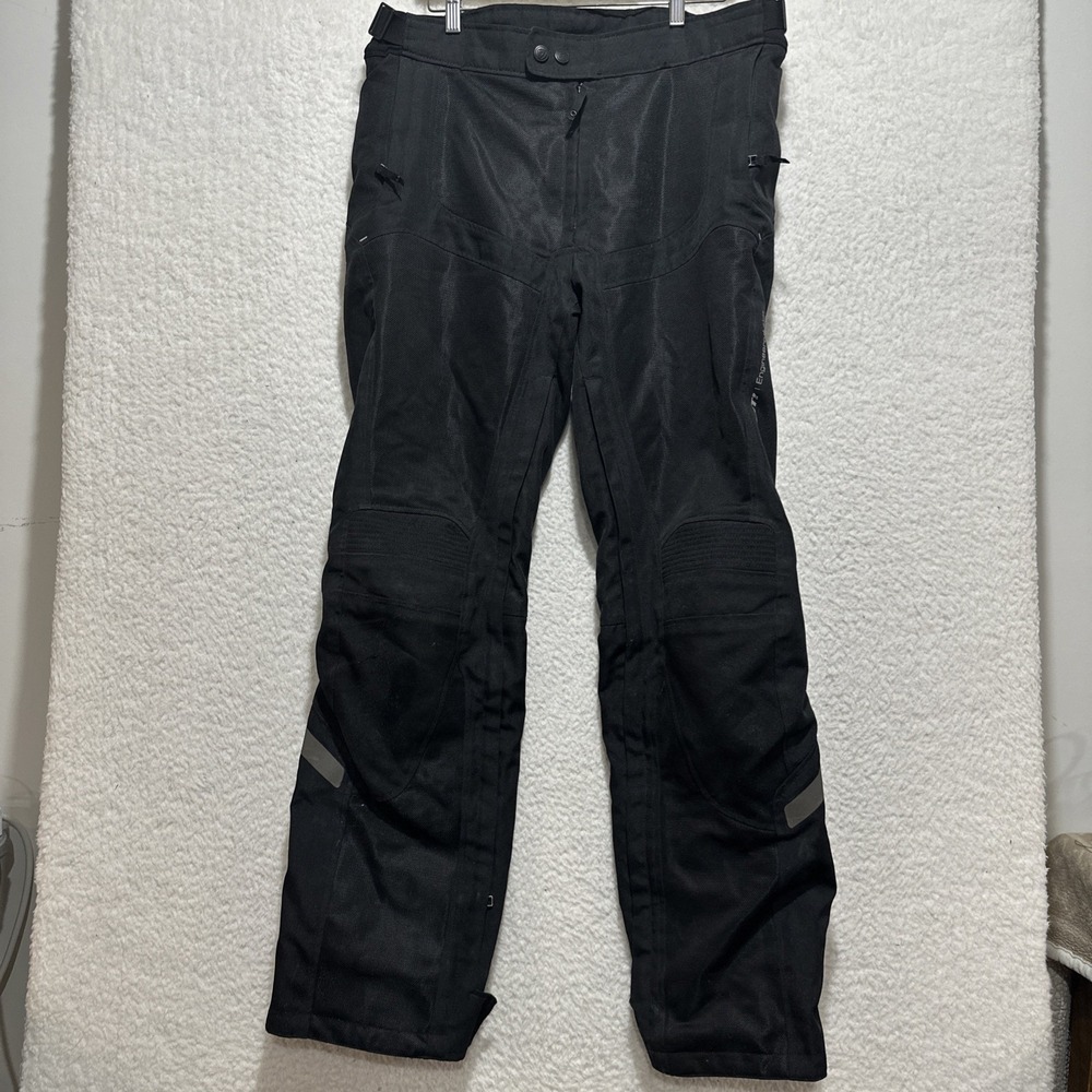 Revit Pants Mens Large Black Engineered Skin Protective Motorcycle Riding Gear